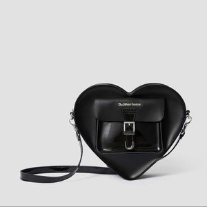 Dr. Martens Heart Shaped Leather Backpack/Purse